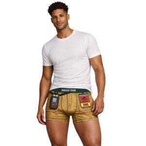 Men's Jurassic Park Boxer Briefs--Medium